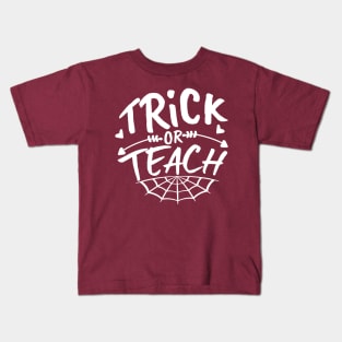 Trick or Teach | Halloween 2023 Kids T-Shirt